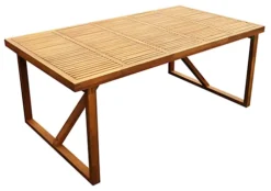 6 Person Table Dining Table 180cm, Outdoor Patio Table (not Included Ch