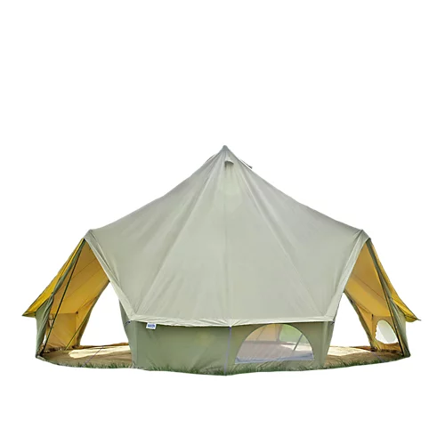 7m Bell Tent - Canvas 285 - Quad Door 3 7m Bell Tent - Canvas 285 - Quad Door