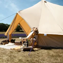 7m Bell Tent - Canvas 285 - Quad Door 8 7m Bell Tent - Canvas 285 - Quad Door -Flymo Shop 7m bell tent canvas 285 quad door5056241991428 03c MP