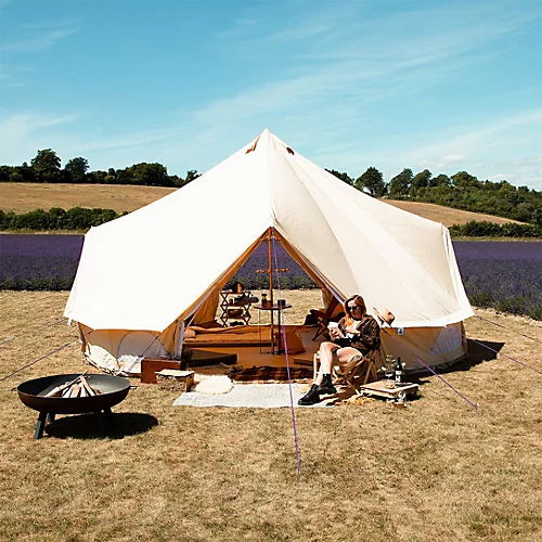 7m Bell Tent - Canvas 285 - Quad Door 6 7m Bell Tent - Canvas 285 - Quad Door - Image 4
