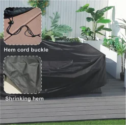 Abrihome Patio Furniture Covers Outdoor Furniture Cover Waterproof, 600D Garden Table And Chairs Set Covers -Flymo Shop abrihome patio furniture covers outdoor furniture cover waterproof 600d garden table and chairs set covers8260799131893 03c MP
