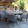 Aspen 6 Seater Rope Chair Spraystone Dining Set -Flymo Shop aspen 6 seater rope chair spraystone dining set5020125297760 01c MP