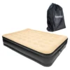 Avenli 88030 High Raised Queen Sized Flocked Airbed With Built-In Pump