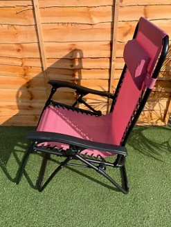 Blush Pink Zero Gravity Chair Lounger -Flymo Shop blush pink zero gravity chair lounger5017193109347 03c MP