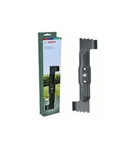 BOSCH ROTAK Lawnmower Blade C/w Bolt (To Fit: Bosch UniversalRotak 36-550, 36-555, 36-560, 36-590 & 36-670 Cordless Lawnmowers)