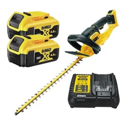 Dewalt DCM563M2 18v Cordless Hedge Trimmer Cutter + 2 X 4.0ah Battery + Charger
