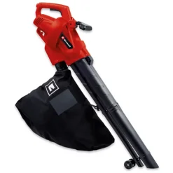 Einhell Electric Leaf Blower & Garden Vacuum - Powerful 3000W - Shredding Function With Harness & 40L Catch Bag - GC-EL 3024 E