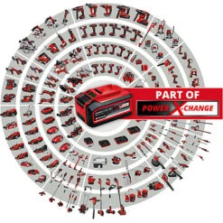Einhell Power X-Change 18V Battery - 2.5Ah - Compatible With All Power X-Change Products - Lithium Ion - Up To 750W Power Delivery -Flymo Shop einhell power x change 18v battery 2 5ah compatible with all power x change products lithium ion up to 750w power delivery4006825650518 02c MP