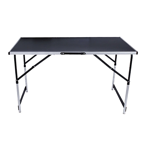 Foldable Table, Adjustable Height Heavy Duty Folding Camping Catering Picnic Trestle Bbq Party Table 3 Foldable Table, Adjustable Height Heavy Duty Folding Camping Catering Picnic Trestle Bbq Party Table