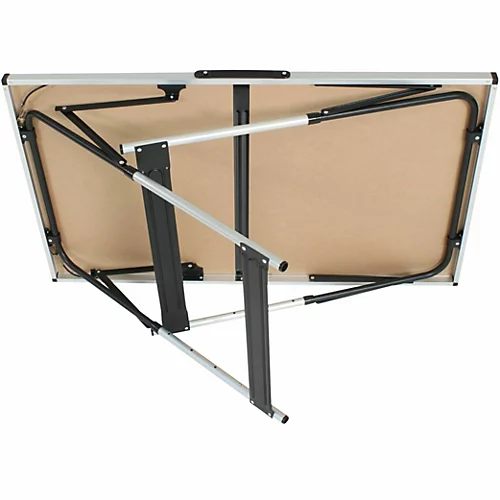 Foldable Table, Adjustable Height Heavy Duty Folding Camping Catering Picnic Trestle Bbq Party Table 4 Foldable Table, Adjustable Height Heavy Duty Folding Camping Catering Picnic Trestle Bbq Party Table - Image 2