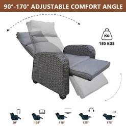 Furniture One 420D Oxford Fabric Patio Set Cover Rectangular Sofa Set Cover Black 125x63x74cm -Flymo Shop furniture one 420d oxford fabric patio set cover rectangular sofa set cover black 125x63x74cm0785379128448 03c MP