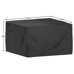 Garden Vida Black Outdoor Garden Furniture Cover Waterproof 123 X 120 X 76 Cm 7 Garden Vida Black Outdoor Garden Furniture Cover Waterproof 123 X 120 X 76 Cm -Flymo Shop garden vida black outdoor garden furniture cover waterproof 123 x 120 x 76 cm5056562199442 02c MP