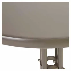 GoodHome Bari Grey Metal 2 Seater Table 9 GoodHome Bari Grey Metal 2 Seater Table -Flymo Shop goodhome bari grey metal 2 seater table3663602734406 04bq