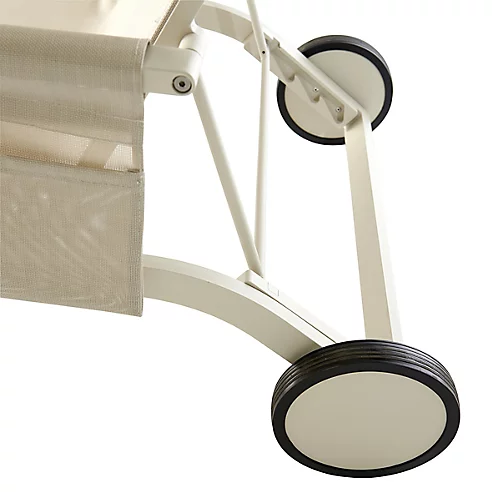 GoodHome Santorin Sand Metal Sun Lounger 6 GoodHome Santorin Sand Metal Sun Lounger - Image 4