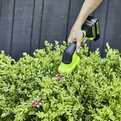 Greenworks Tools 24V Grass Shrub Shear Includes 2Ah Battery & 0.5Ah Charger -Flymo Shop greenworks tools 24v grass shrub shear includes 2ah battery 0 5ah charger6952909071121 03c MP