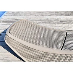 Homeology MALDIVES Warm Grey Prestigious Outdoor Rattan-Style Adjustable Sun Lounger - Pair -Flymo Shop homeology maldives warm grey prestigious outdoor rattan style adjustable sun lounger pair5032654689817 03c MP