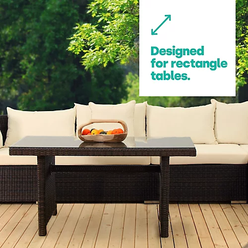 LIVIVO Outdoor Waterproof Garden Cover With A Storage Bag - Heavy Duty Patio Table Cover, Oxford 600D, Anti-UV & Tear-Resistant 5 LIVIVO Outdoor Waterproof Garden Cover With A Storage Bag - Heavy Duty Patio Table Cover, Oxford 600D, Anti-UV & Tear-Resistant - Image 3