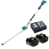 Makita DUN500WRTE LXT 18v Brushless Pole Hedge Cutter Trimmer 2 X 5ah Batteries