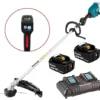 Makita DUR369LCT2-KIT LXT 18v 36v Li Ion Brush Cutter Strimmer 43cm 2x 5.0ah