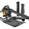 McCulloch GBV322VX 26cc Petrol Powered Leaf Blower Vacuum -Flymo Shop mcculloch gbv322vx 26cc petrol powered leaf blower vacuum7391736620697 01c MP
