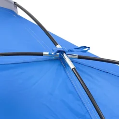 Multicolour Striped Quick Pitch Beach Shelter -Flymo Shop multicolour striped quick pitch beach shelter5031470246129 07c bq