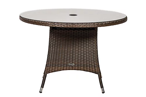 Nevada Brown 4 Seater KD Round Dining Set 5 Nevada Brown 4 Seater KD Round Dining Set - Image 3