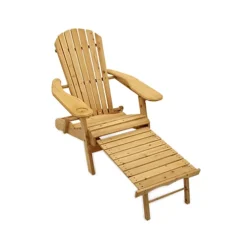 Newby Adirondack Armchair Lounger With Slide Away Leg Rest -Flymo Shop newby adirondack armchair lounger with slide away leg rest5051752003509 03c MP