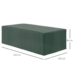 Outsunny 255x142cm Outdoor Garden Furniture Protective Cover Water UV Resistant -Flymo Shop outsunny 255x142cm outdoor garden furniture protective cover water uv resistant5056399125331 03c MP