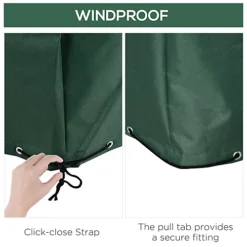 Outsunny 255x142cm Outdoor Garden Furniture Protective Cover Water UV Resistant -Flymo Shop outsunny 255x142cm outdoor garden furniture protective cover water uv resistant5056399125331 06c MP