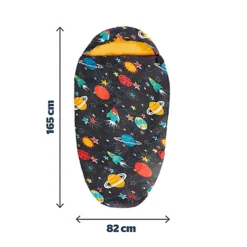 Pod Sleeping Bag Kids Single Camping Travel Single Zip -Flymo Shop pod sleeping bag kids single camping travel single zip5012701567350 04c MP