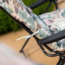 Primrose Floral Pattern Garden Recliner Sun Lounger Patio Chair Garden Reclining -Flymo Shop primrose floral pattern garden recliner sun lounger patio chair garden reclining5056228372134 03c MP