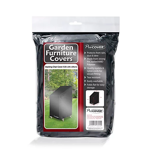 ProCover Heavy-Duty Stacking Chair Cover (H)120cm X (W)64cm 4 ProCover Heavy-Duty Stacking Chair Cover (H)120cm X (W)64cm - Image 2