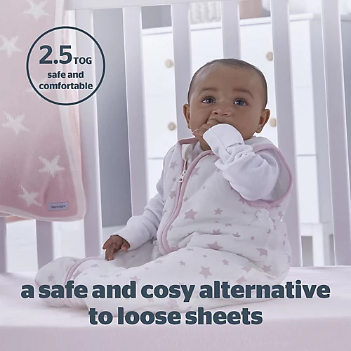 Sleeping Bag Baby Silentnight Anti Allergy Cotton Swaddle 4 Sleeping Bag Baby Silentnight Anti Allergy Cotton Swaddle - Image 2