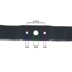 SPARES2GO Cutter Blade Compatible With Mac Allister HP46 SP46 Lawnmower (46cm / 18") -Flymo Shop spares2go cutter blade compatible with mac allister hp46 sp46 lawnmower 46cm 18 5057817519329 03c MP