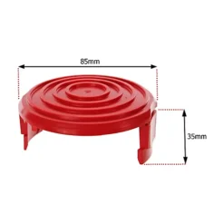 SPARES2GO Dual Strimmer Line Spool + Cover Cap Kit Compatible With McGregor 350w MET3525 Trimmer -Flymo Shop spares2go dual strimmer line spool cover cap kit compatible with mcgregor 350w met3525 trimmer5057817028807 03c MP