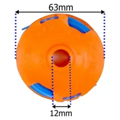 SPARES2GO Spool Line & Cover Compatible With Qualcast GGT4502 GGT450A1 Strimmer Trimmer -Flymo Shop spares2go spool line cover compatible with qualcast ggt4502 ggt450a1 strimmer trimmer5057817004009 03c MP