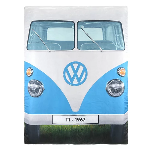 Volkswagen Camping Red & Blue Small Double Sleeping Bag 3 Volkswagen Camping Red & Blue Small Double Sleeping Bag