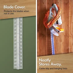 VonHaus 550W Electric Hedge Trimmer W/ 60cm Blade & Cover, Lightweight 1700RPM Hedge Cutter W/ 10m Cable, 16mm Cutting Diameter 9 VonHaus 550W Electric Hedge Trimmer W/ 60cm Blade & Cover, Lightweight 1700RPM Hedge Cutter W/ 10m Cable, 16mm Cutting Diameter -Flymo Shop vonhaus 550w electric hedge trimmer w 60cm blade cover lightweight 1700rpm hedge cutter w 10m cable 16mm cutting diameter5060351491242 04c MP