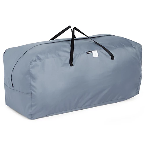 VonHaus Garden Cushion Storage Bag For Garden Cushions With Handles & Covered Zip, Heavy Duty Polyester, 110x48x48cm 3 VonHaus Garden Cushion Storage Bag For Garden Cushions With Handles & Covered Zip, Heavy Duty Polyester, 110x48x48cm